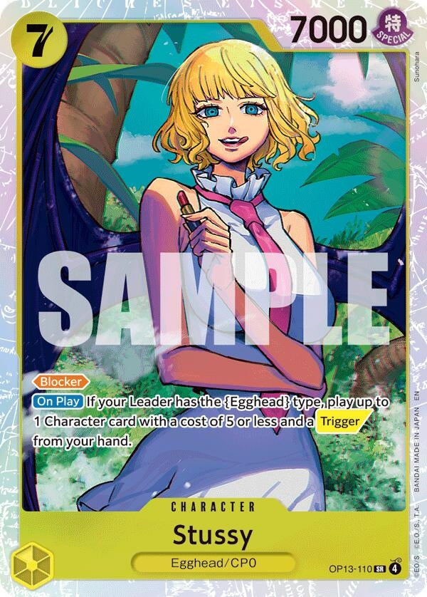 Image for Stussy (OP13-110) (Carrying On His Will) - One Piece Card Game