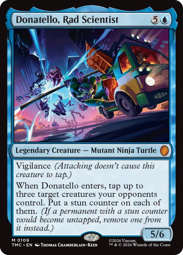 Image for Donatello, Rad Scientist (109) - Magic: The Gathering