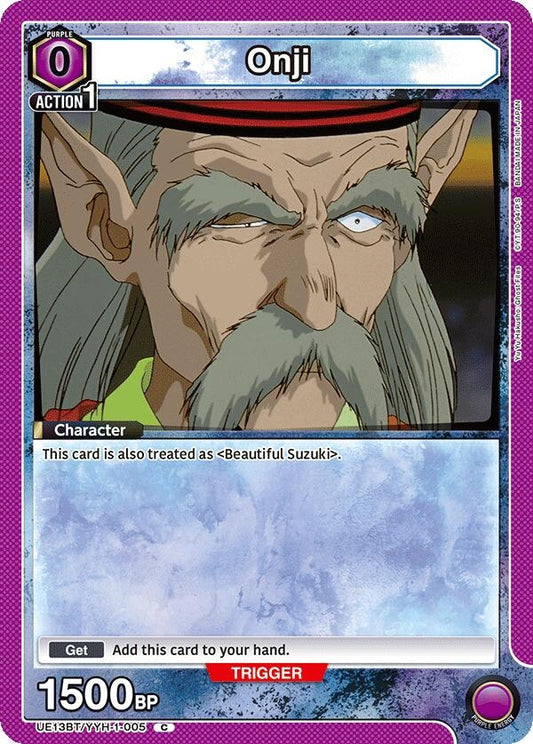 Image for Onji (UE13BT/YYH-1-005) (UE13BT: Yu Yu Hakusho: Ghost Files) - Union Arena
