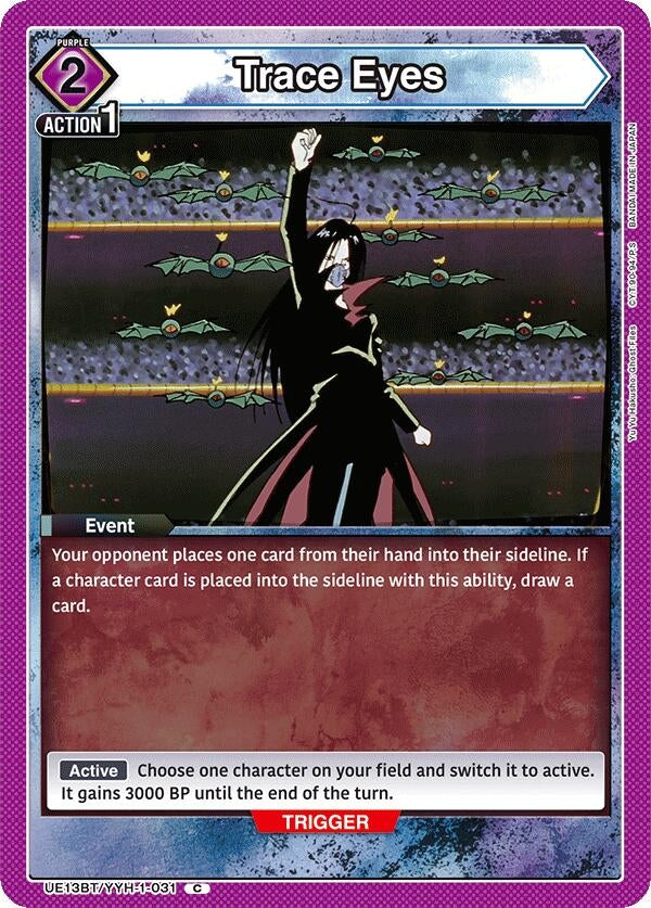 Image for Trace Eyes (UE13BT/YYH-1-031) (UE13BT: Yu Yu Hakusho: Ghost Files) - Union Arena