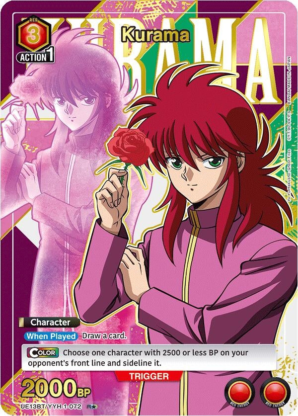 Kurama (072) (R*) (UE13BT/YYH-1-072) (UE13BT: Yu Yu Hakusho: Ghost Files)