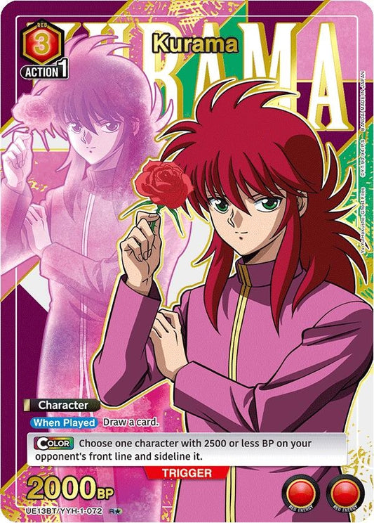 Kurama (072) (R*) (UE13BT/YYH-1-072) (UE13BT: Yu Yu Hakusho: Ghost Files)