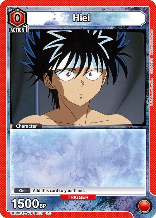 Image for Hiei (080) (UE13BT/YYH-1-080) (UE13BT: Yu Yu Hakusho: Ghost Files) - Union Arena