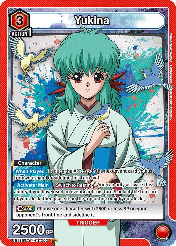 Image for Yukina (090) (UE13BT/YYH-1-090) (UE13BT: Yu Yu Hakusho: Ghost Files) - Union Arena