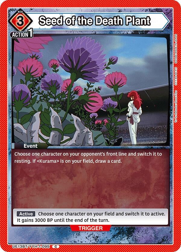 Image for Seed of the Death Plant (UE13BT/YYH-1-095) (UE13BT: Yu Yu Hakusho: Ghost Files) - Union Arena
