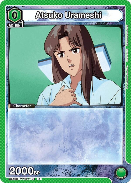 Image for Atsuko Urameshi (UE13BT/YYH-1-101) (UE13BT: Yu Yu Hakusho: Ghost Files) - Union Arena