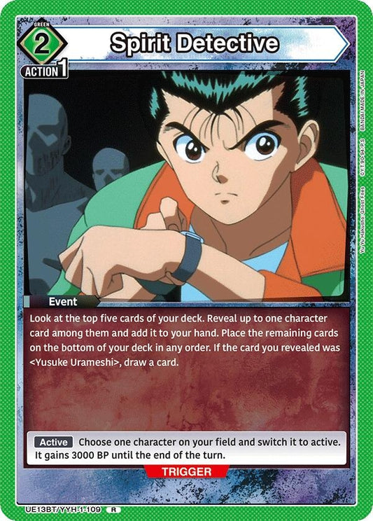 Image for Spirit Detective (UE13BT/YYH-1-109) (UE13BT: Yu Yu Hakusho: Ghost Files) - Union Arena