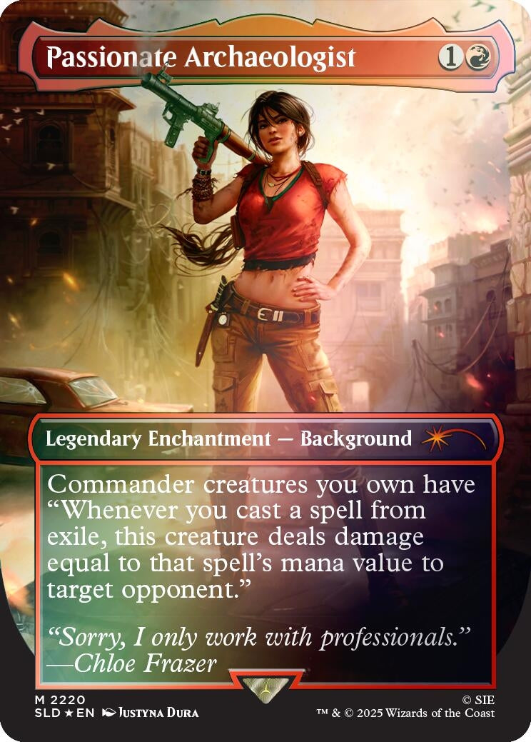 Image for Passionate Archaeologist (Rainbow Foil) (2220) - Magic: The Gathering