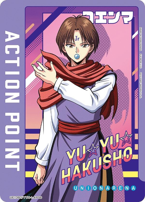 Image for Action Point Card (AP06) (UE13BT/YYH-1-AP06) (UE13BT: Yu Yu Hakusho: Ghost Files) - Union Arena