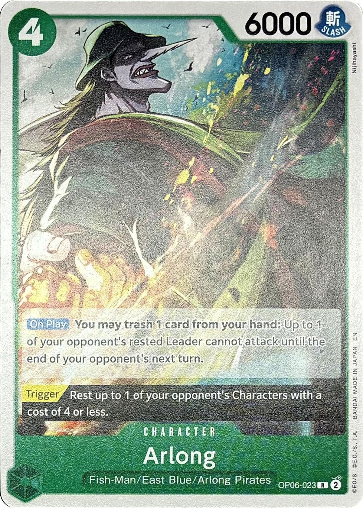 Image for Arlong - OP06-023 (OP06-023) - One Piece Card Game