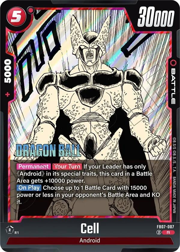Image for Cell (FB07-007) (Manga Booster 02) - Dragon Ball Super: Fusion World