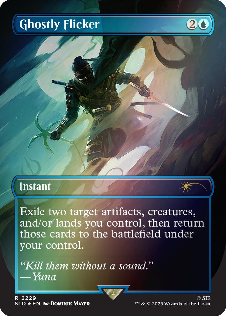 Image for Ghostly Flicker (Rainbow Foil) (2229) - Magic: The Gathering