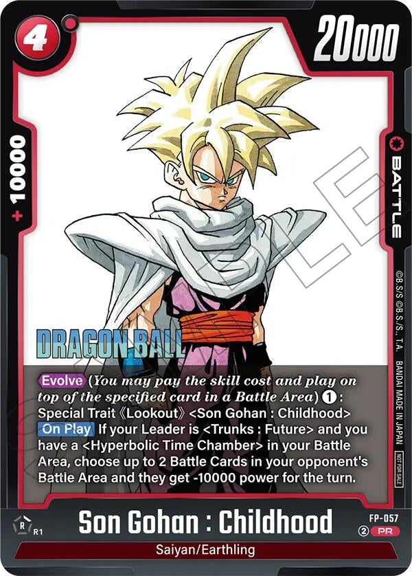 Image for Son Gohan : Childhood - FP-057 (FP-057) - Dragon Ball Super: Fusion World