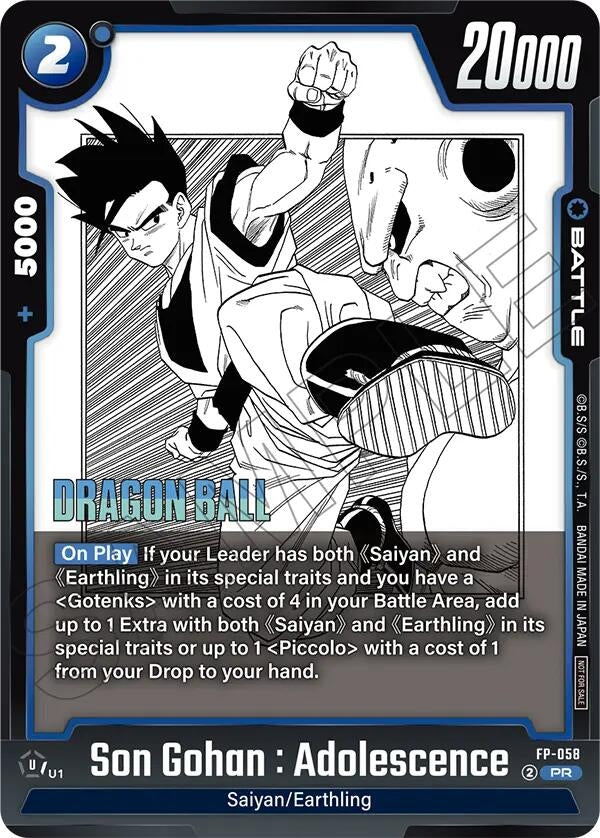 Image for Son Gohan : Adolescence - FP-058 (FP-058) - Dragon Ball Super: Fusion World