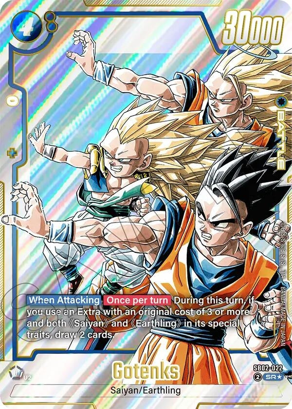 Image for Gotenks - SB02-022 (Alternate Art) (SB02-022) (Manga Booster 02) - Dragon Ball Super: Fusion World