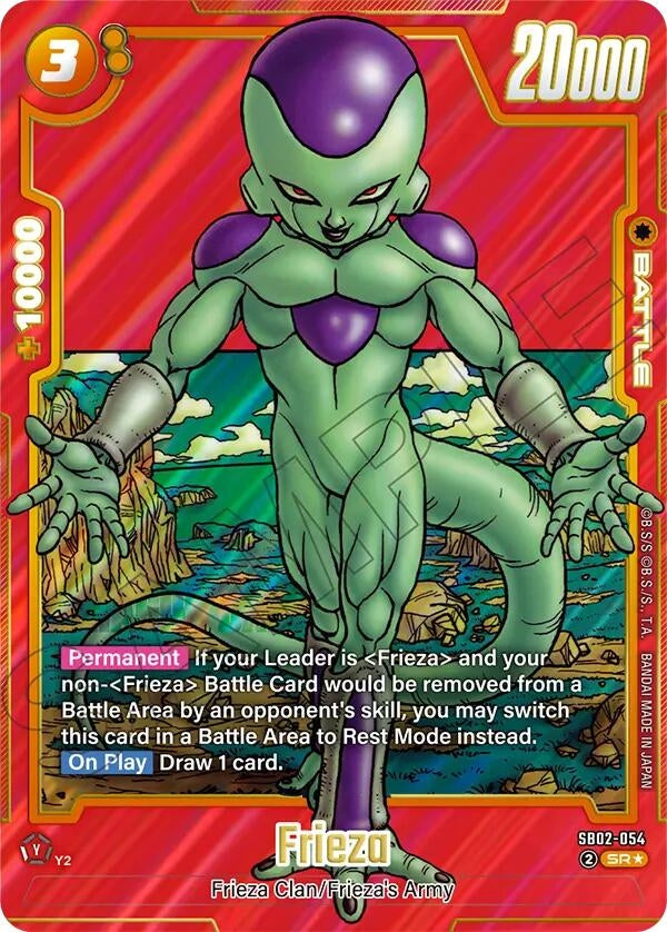 Image for Frieza - SB02-054 (Alternate Art) (SB02-054) (Manga Booster 02) - Dragon Ball Super: Fusion World