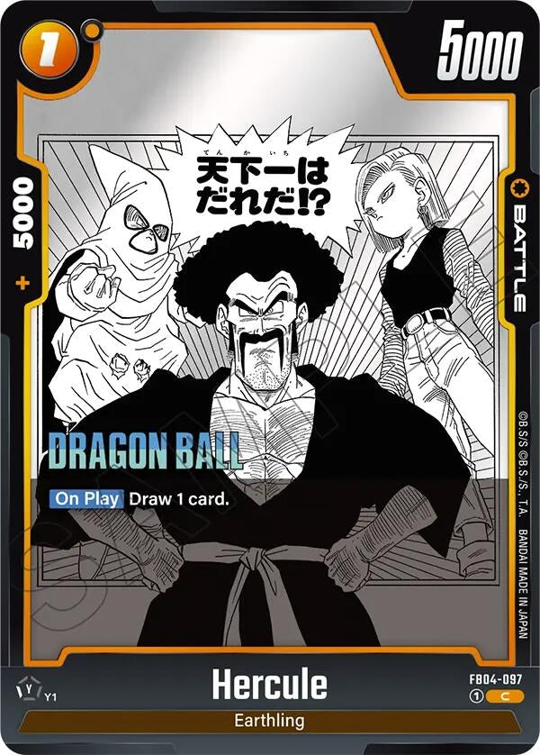 Image for Hercule (FB04-097) (Manga Booster 02) - Dragon Ball Super: Fusion World