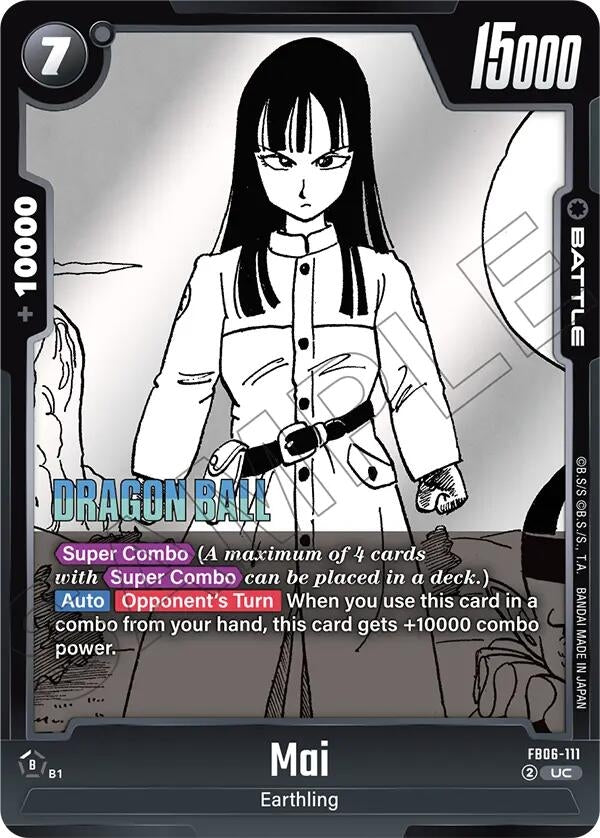 Image for Mai (FB06-111) (Manga Booster 02) - Dragon Ball Super: Fusion World