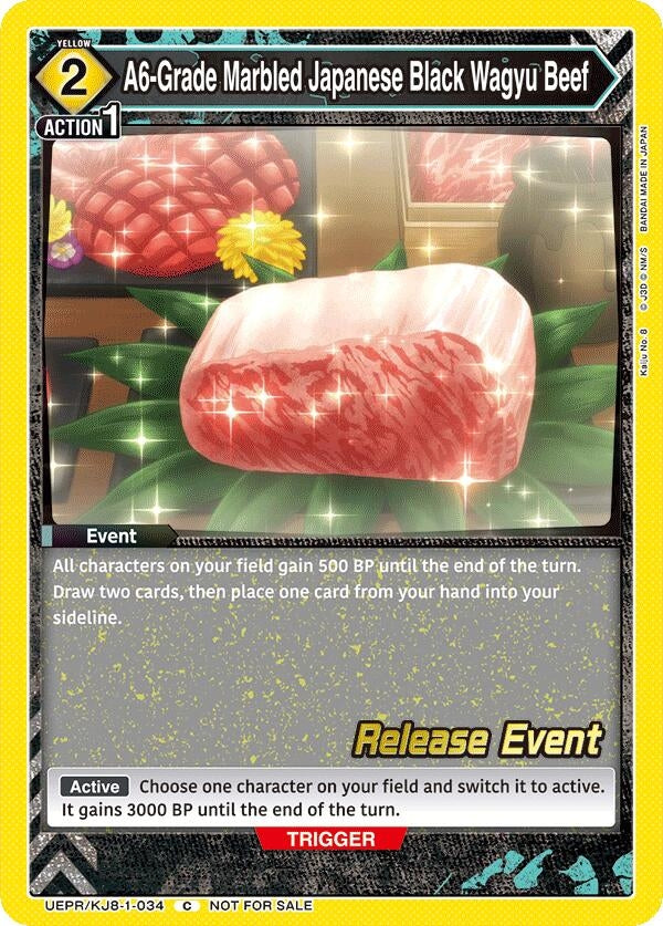Image for A6-Grade Marbled Japanese Black Wagyu Beef (UEPR/KJ8-1-034) - Union Arena