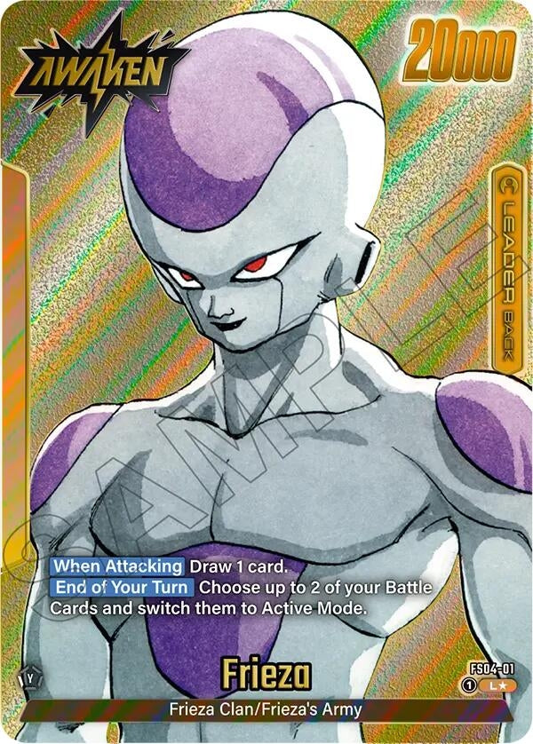 Image for Frieza - FS04-01 (Gold) (FS04-01) (Manga Booster 02) - Dragon Ball Super: Fusion World