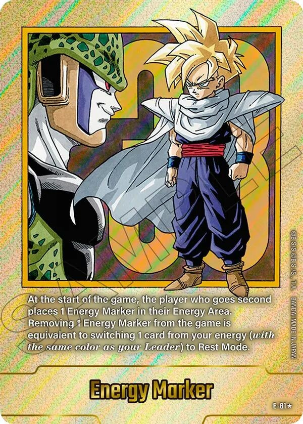 Image for Energy Marker (E-81) (Gold) (E-81) (Fusion World Energy Markers) - Dragon Ball Super: Fusion World
