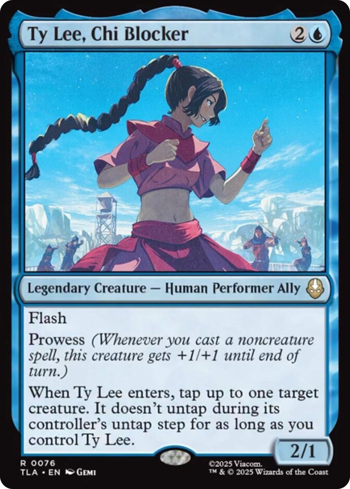 Image for Ty Lee, Chi Blocker (76) (Avatar: The Last Airbender) - Magic: The Gathering
