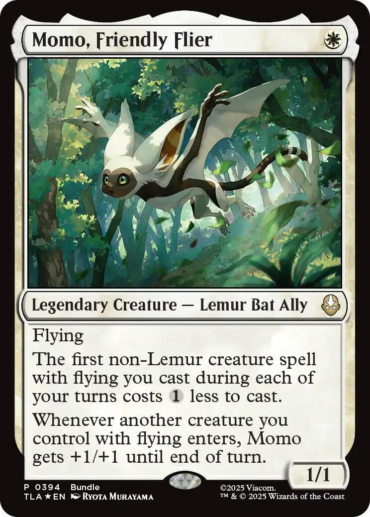 Image for Momo, Friendly Flier (394) - Magic: The Gathering