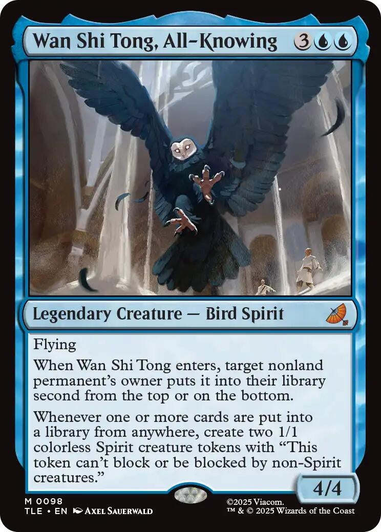 Image for Wan Shi Tong, All-Knowing (98) - Magic: The Gathering