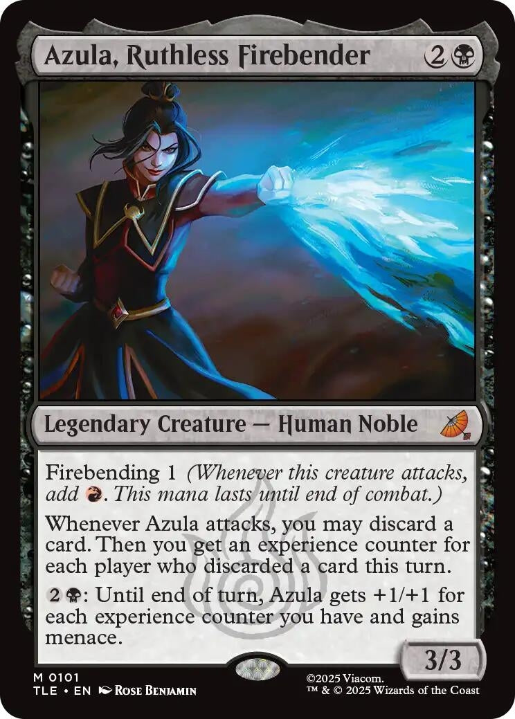 Image for Azula, Ruthless Firebender (101) - Magic: The Gathering