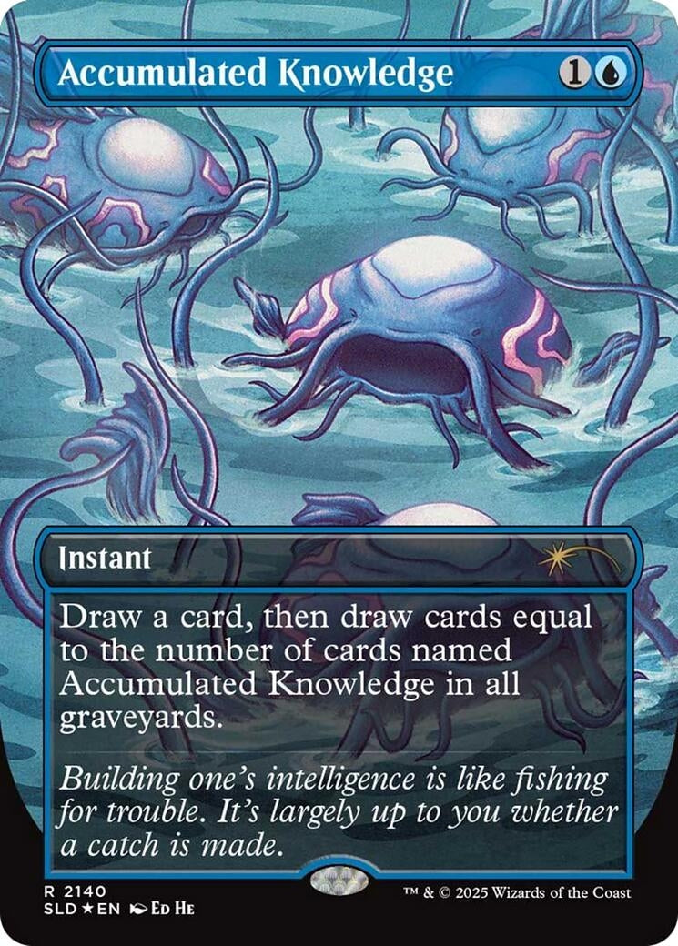 Image for Accumulated Knowledge (2140) - Magic: The Gathering