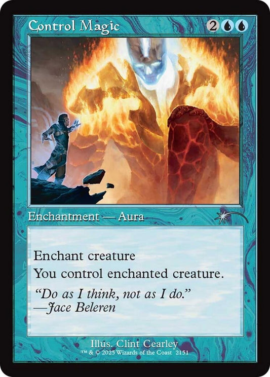 Image for Control Magic (Retro Frame) (2151) - Magic: The Gathering