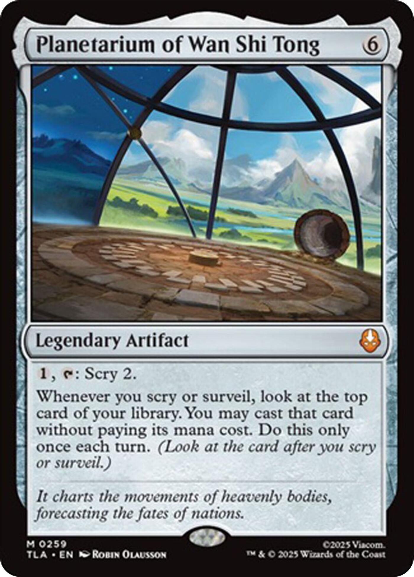 Image for Planetarium of Wan Shi Tong (259) (Avatar: The Last Airbender) - Magic: The Gathering