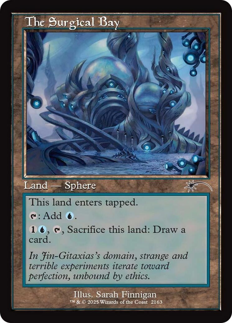Image for The Surgical Bay (Retro Frame) (2163) - Magic: The Gathering