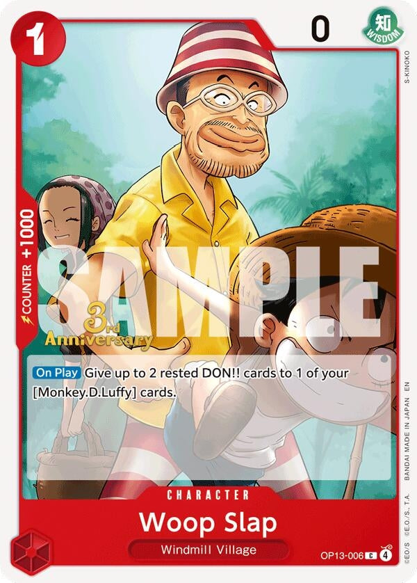 Image for Woop Slap (OP13-006) - One Piece Card Game