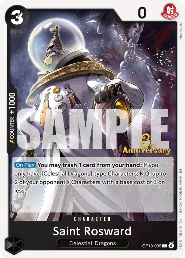 Image for Saint Rosward (OP13-095) - One Piece Card Game
