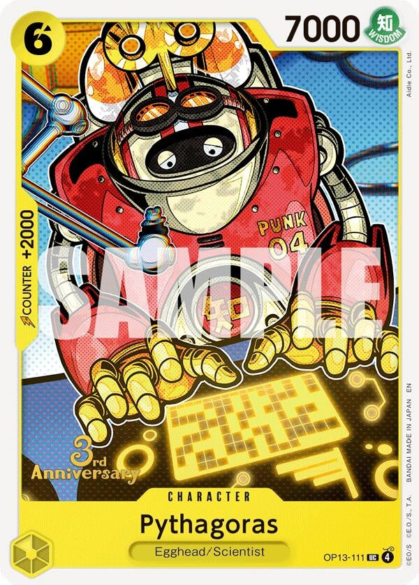 Image for Pythagoras (OP13-111) - One Piece Card Game