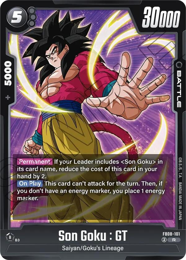 Image for Son Goku : GT (FB08-101) (Saiyan's Pride) - Dragon Ball Super: Fusion World