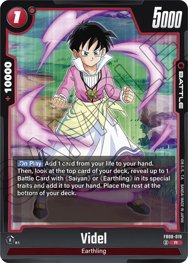 Image for Videl - FB08-019 (FB08-019) (Saiyan's Pride) - Dragon Ball Super: Fusion World