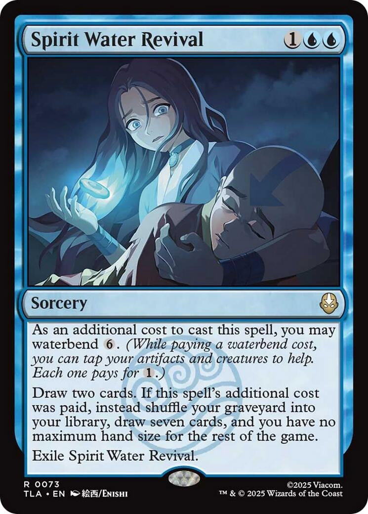 Image for Spirit Water Revival (73) (Avatar: The Last Airbender) - Magic: The Gathering