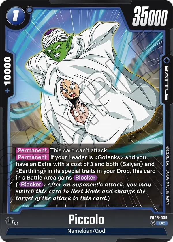 Image for Piccolo - FB08-039 (FB08-039) (Saiyan's Pride) - Dragon Ball Super: Fusion World