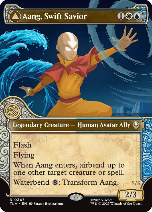 Image for Aang, Swift Savior (Showcase) (347) (Avatar: The Last Airbender) - Magic: The Gathering