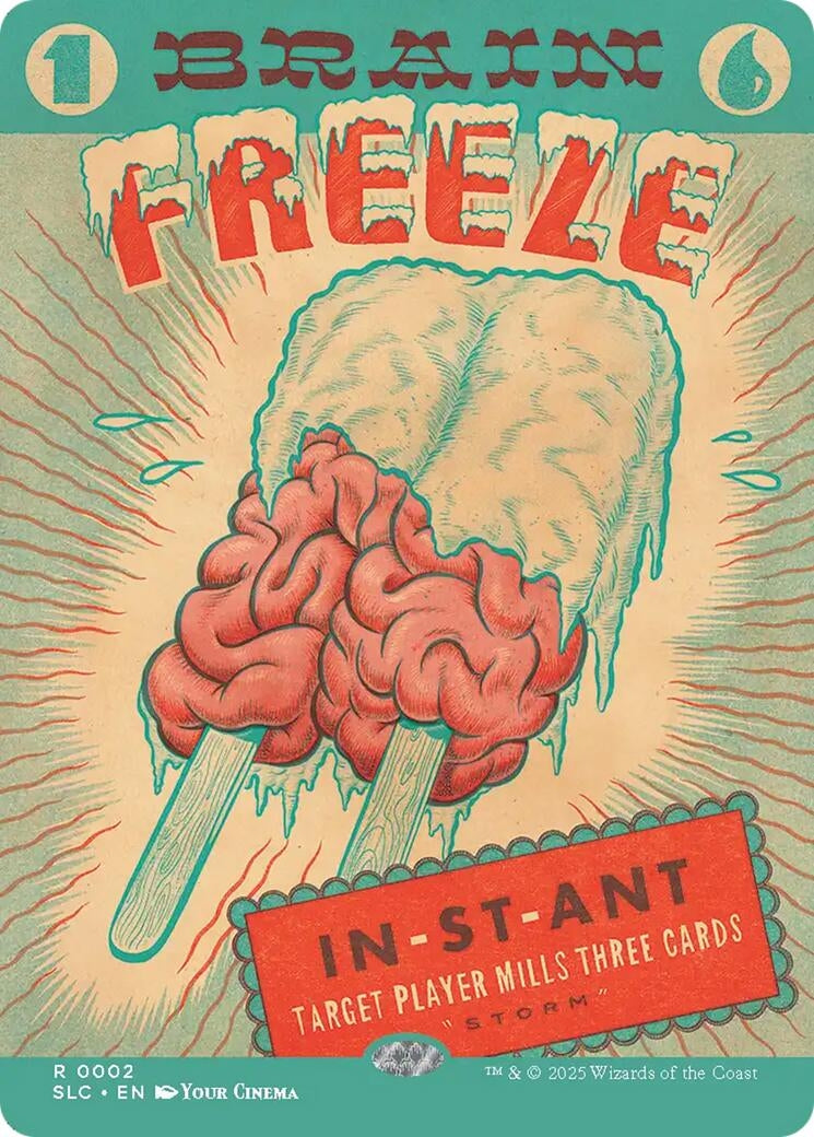 Image for Brain Freeze (2) - Magic: The Gathering