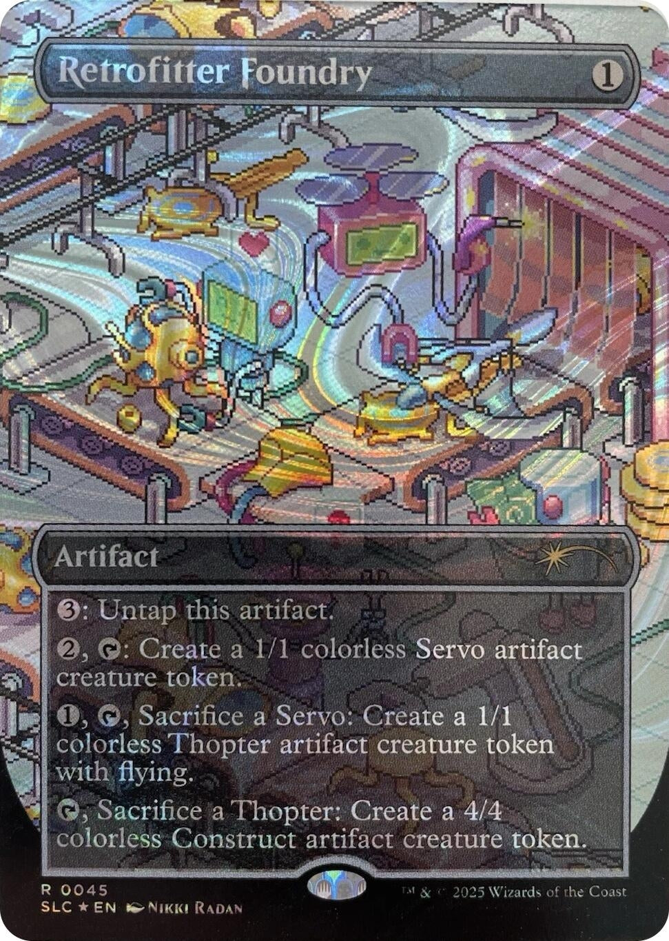 Image for Retrofitter Foundry (Halo Foil) (45) - Magic: The Gathering