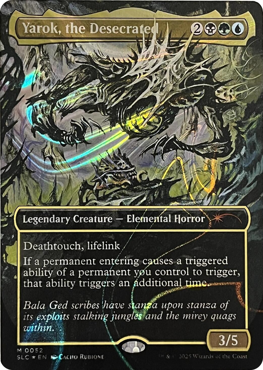 Image for Yarok, the Desecrated (Halo Foil) (52) - Magic: The Gathering