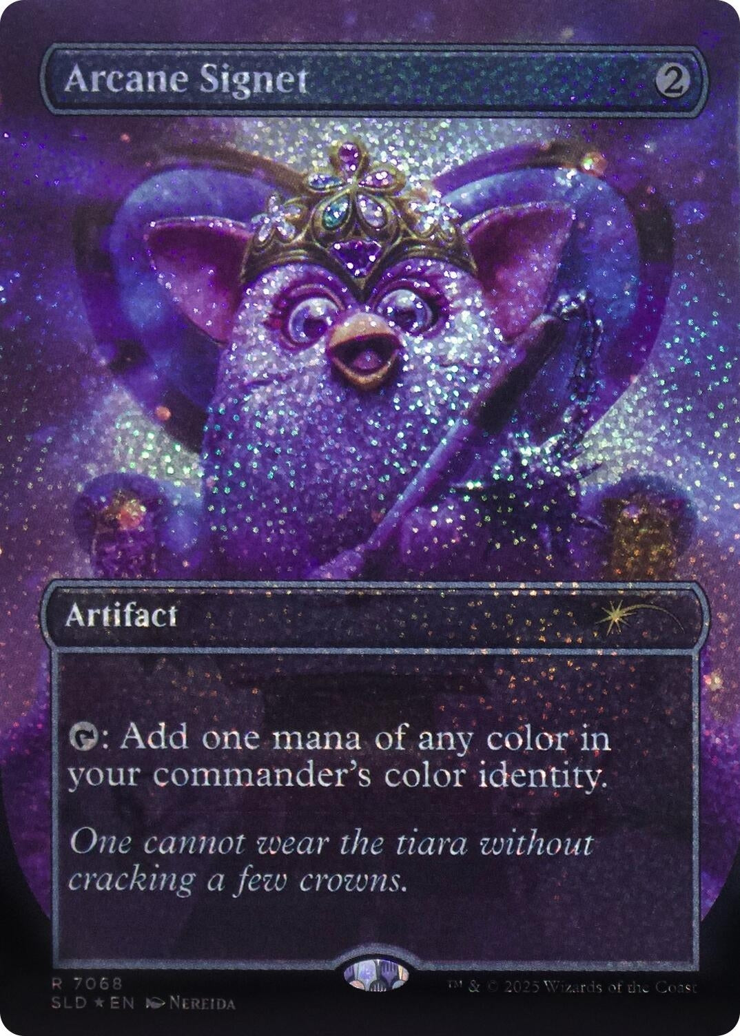 Image for Arcane Signet (7068) (Confetti Foil) (7068) - Magic: The Gathering