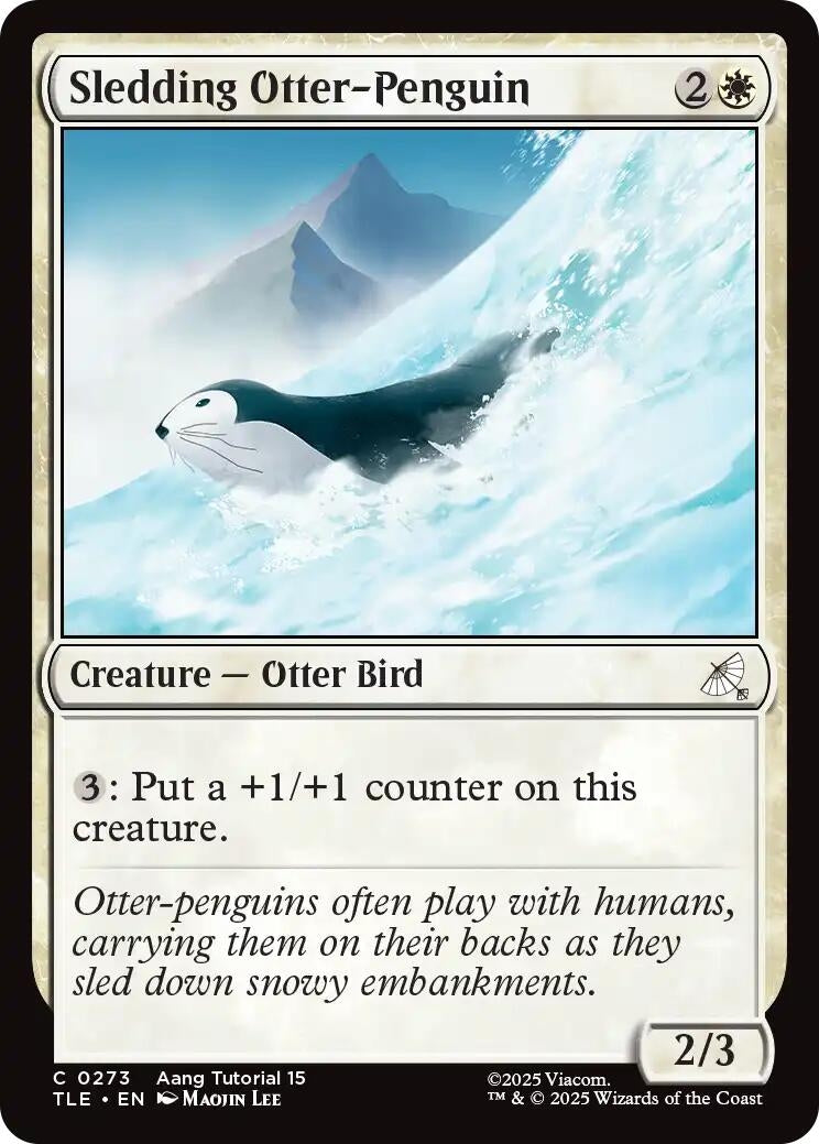 Image for Sledding Otter-Penguin (0273) (273) - Magic: The Gathering