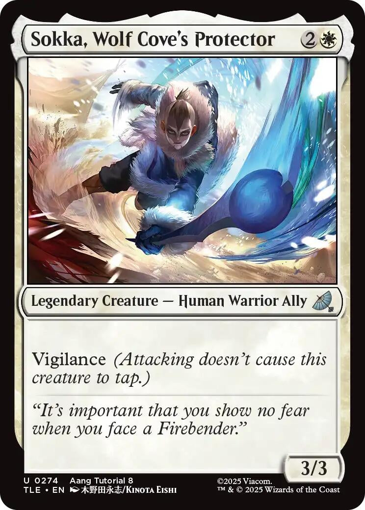 Image for Sokka, Wolf Cove's Protector (0274) (274) - Magic: The Gathering