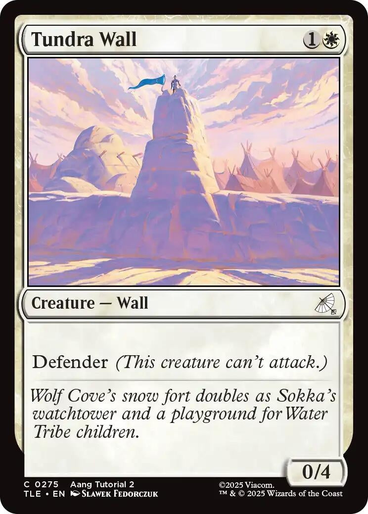Image for Tundra Wall (0275) (275) - Magic: The Gathering