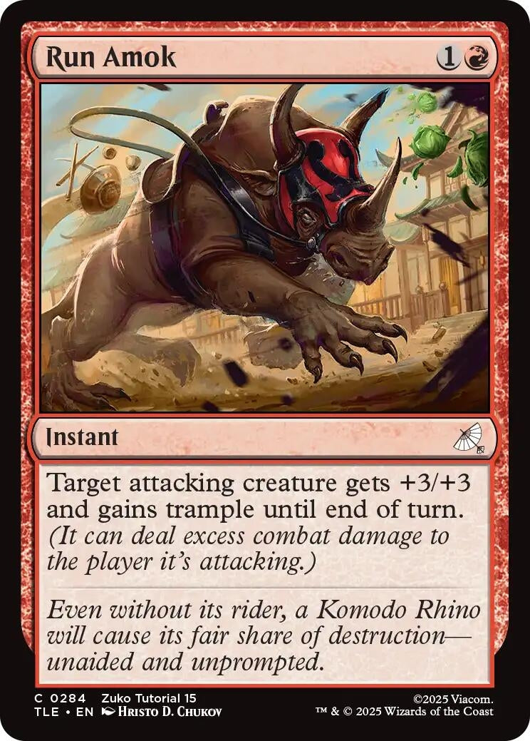 Image for Run Amok (0284) (284) - Magic: The Gathering