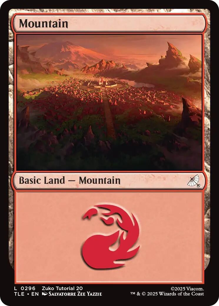 Image for Mountain (0296) (296) - Magic: The Gathering